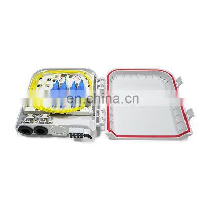 FTTH outdoor 8 12 16 24 cores Fiber optic distribution splitter box