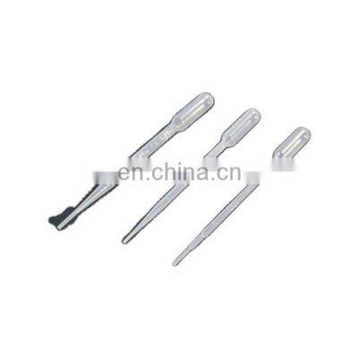 Top Quality Plastic Transfer Pipette Droppers 3ml Transfer Pasteur Pipette