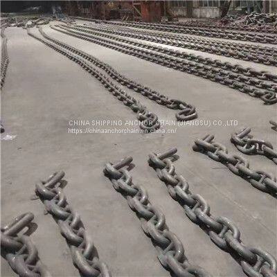 46mm Marine Mooring Grade Am2 Cast Steel Stud Link Ship Anchor Chain