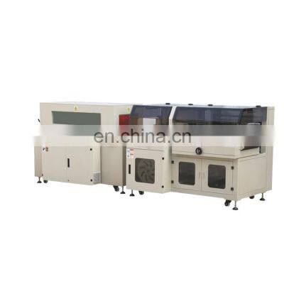 automatic heat tunnel  plastic film heat shrink wrapper wrapping machine