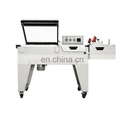 watsap  +8615140601620 Factory price 2yrs warranty 2 In 1 bottle or book or box or vegetables shrink Wrapping Machine small