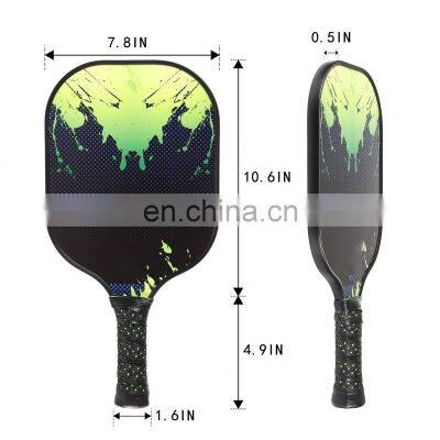 Professional Custom Factory Production USAPA Rough Suface Pickleball Paddle