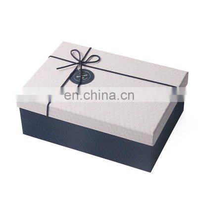 Wallet package gift box with customized Logo and ribbon