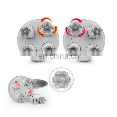 Electric Silicone Heads Waterproof IPX7 Head Body Scalp Knead Vibrating Shower Hanheld Massager photo-4