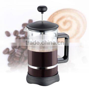 PP Plastic and Glass Coffee Press Coffee Plunger