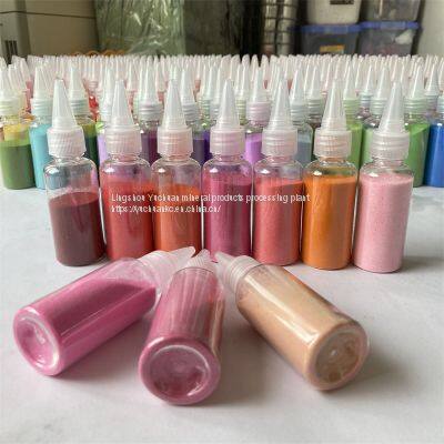 12 Color Sand Painting Sintered Colored Sand 10 g Pack photo-4