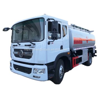 12000 liter fuel tank truck for sale Dongfeng 6 wheel mobile fuel truck