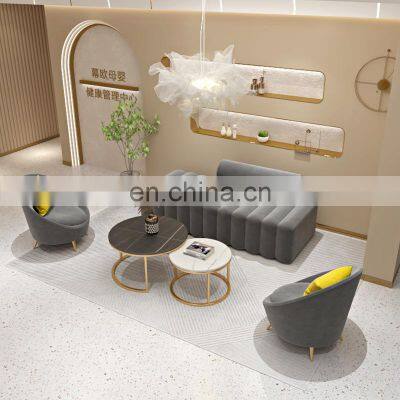 High Quality Modern Sofa Office Room Furniture Leather Executive Office Waiting Sofa