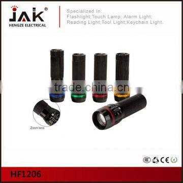 JAK HF1206 Zoom Focused 1W LED Torch