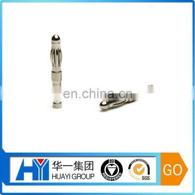 Custom 2mm 3.5mm 4mm Male & Female Banana Plug Connector Metal Fabrication Service