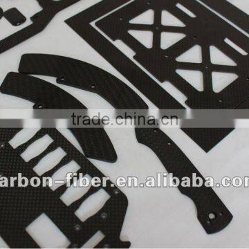 carbon fiber sheet cnc cutting plate for Quadro, Y6, Hexa, Hexa (coaxial), Octo or Octo (coaxial) frame- not for a Okto2 frame