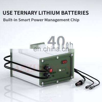 80W 40AH Battery Solar Panel HD 5MP 30X ZOOM Security IP Camera Wireless 3G 4G SIM Card Outdoor PTZ CCTV Surveillance Cam CamHi photo-4