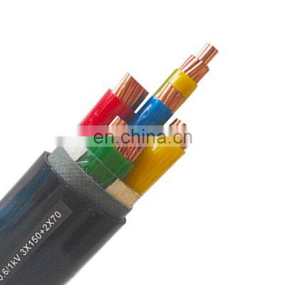 Low Voltage 5 Core Cu/Xlpe/Pvc Insulation Pvc Sheath Underground Unarmored High Quality Power Cable With SWA STA Armour