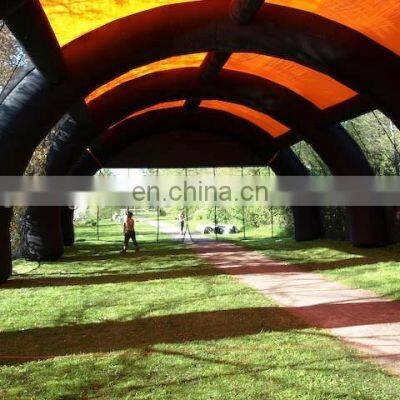 Hot Selling Pvc Inflatable Tent Tarpaulin Inflatable Paintball Netting Field Tent Paintball Arena Tent photo-5