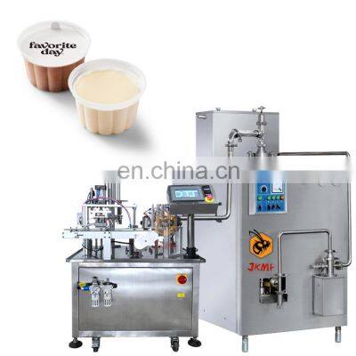 Factory price high speed automatic ice cream filling and sealing machine ice cream cup filling sealing packing machine