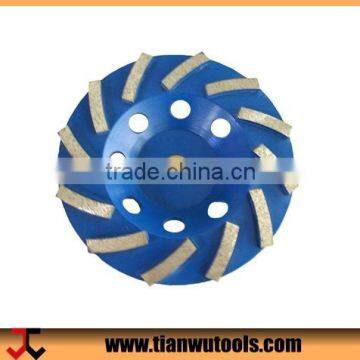 Dia.7" HTC machine grinding diamond disc for cutting stone
