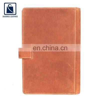 Wholesale Supplier of Best Quality Nickle Fitting Chairman Lining Material Genuine Leather Journal Notebook photo-3