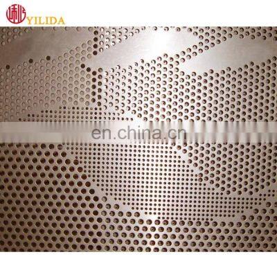 Beautiful Cnc cut Exterior for building Aluminum Perforated metal Facade wall