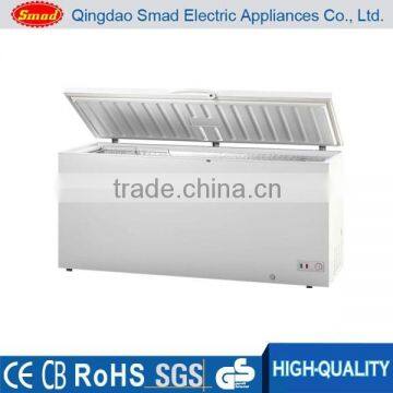 BD650C large capacity solid door freezer with lock