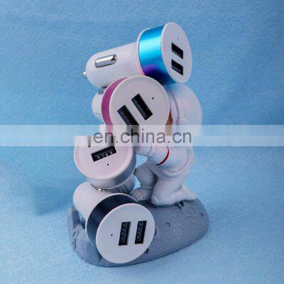 Wholesale Dual 2 Port Universal 10W 2A USB Adapter Mobile Phone USB Qc3.0 Car Charger Usb Car Charger Adapter for IPhone photo-4