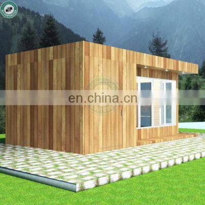 Flatpack Modular Container Wooden Houses Protective Treated Timber Log Cabin Tiny House With Bath in Portugal photo-3