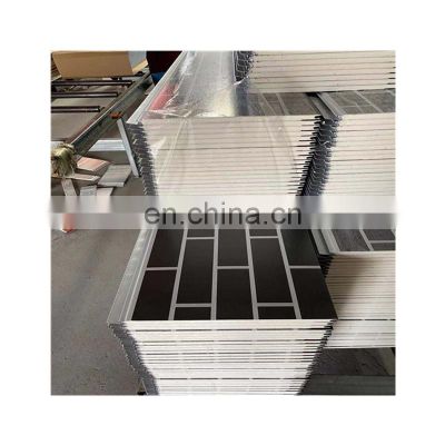 16mm decorative pu foam sandwich panel insulated pu sandwich panel wall sandwich panel pu line