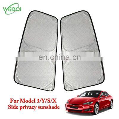 2021 NEW Car Sunshades Privacy Film For Tesla Model 3/Y/S/X Winter Camping Sun Blinds Visors For Special Size