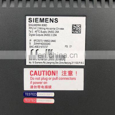 Siemens 6FC5370-1AM02-0AA0 SINUMERIK 808D Milling PPU 141.2 Horizontal photo-4