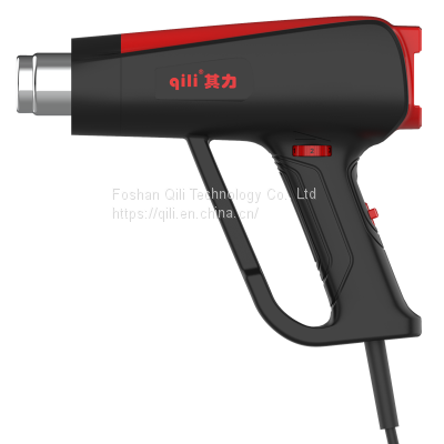 Qr 213b Qili New Fashion Hot Air Gun Soldering Station Industrial Mini Heat Gun Hot Air Blower photo-2