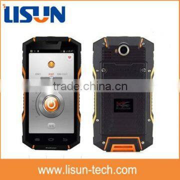 waterproof dustproof IP68 5" 4G smartphone rugged android phone msm8260 Quad core with 5mp+8mp cameras