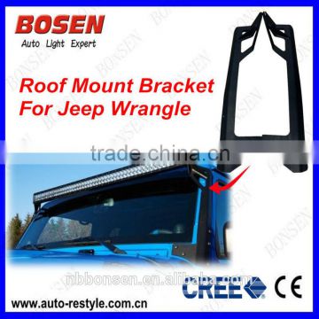 Jeep Brackets Jeep Light Bar Mount Jeep Wrangler JK Brackets Mount Kits Off Road Led Light Bar Brackets With 50'' Led Light Bar