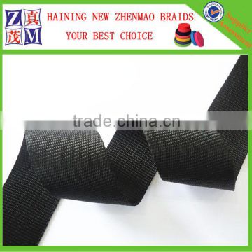 2016 simple style wholesale black PP webbing for luggage