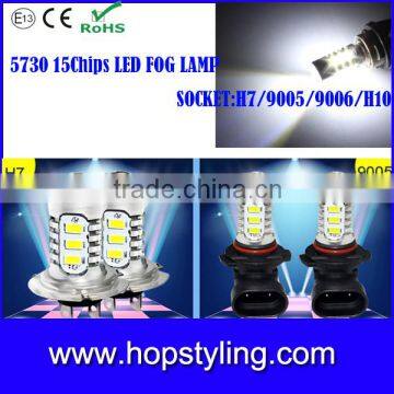 1000LM 9005/9006/H7/H10 LED Fog liht , 5730 Fog light , auto fog light,yellow led fog light