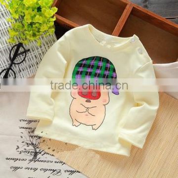 100% cotton baby T-shirt/ design for the kids/ kids T-shirt with cartoon picture