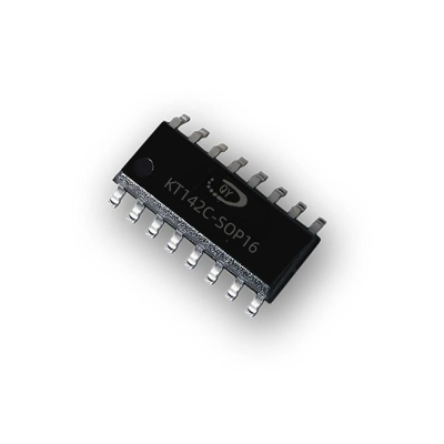 KT142C Voice Chip Module Audio Sound Playbord Chip with Programmable 4 IO Ports MP3 decoding USB download UART Control 9600 BR Built-in 320KByte Space
