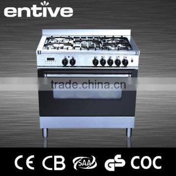 electric upright cooker with 6 burner