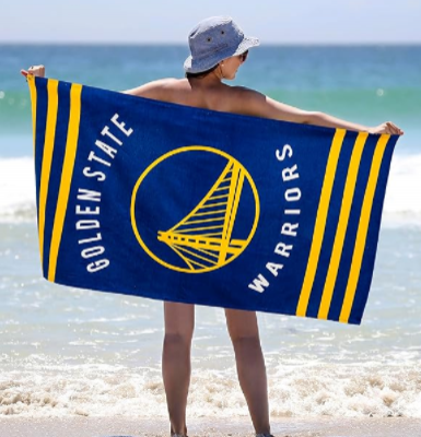 NBA Golden State Warriors Beach Towel Custom beach towel