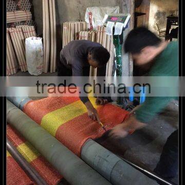 1x50m Orange and Yellow Color Road Woven Barrier Fence