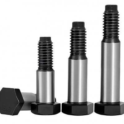 Grade 8.8 reamed external hexagonal plug screw GB27 high strength coupling bolt carbon steel grade 8.8 plug coupling screw