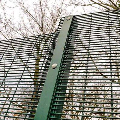 Industrielles 358 Anti-Kletterzaun mit 3-5 mm Anti-Kletter- und Anti-Schnitt-Maschenzaun