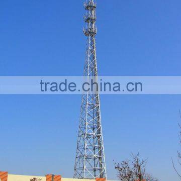 60m Angle Steel Antenna Tower for Sale with Hot Dip Galvanization CE RoHS TUV