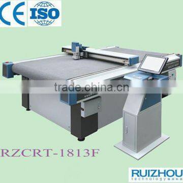 cloth cutting machine by oscillating knife with auto-feeding