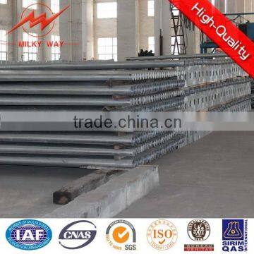 132kv Polygonal Octongal Electric Pole Electric for Transmission