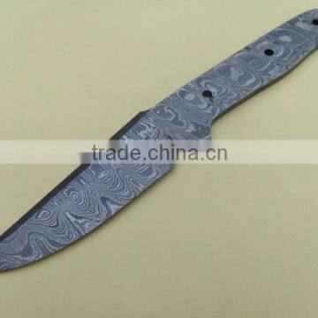 udk b32" custom handmade Damascus blank blade Knife