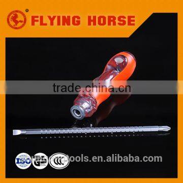 Hot Sale 3'' 4'' 5'' 6'' Multifunction Magnetic Plastic Handle Screwdriver