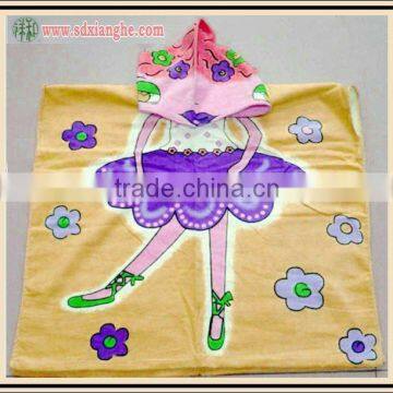 kids beach towel with hood