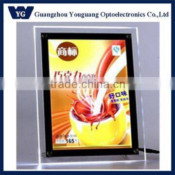 Led advertising crystal light box led advertising led lighted frame