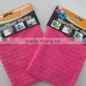 Small microfiber wash cleaning cloth