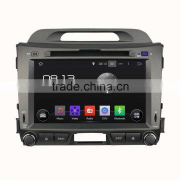 Automotive multimedia dvd player with navigation system for Sportage