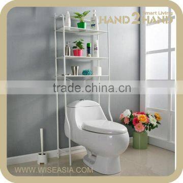 Bathroom Space save Over Toilet Storage 3 Shelf Organizer Stand Towel Rack Holder